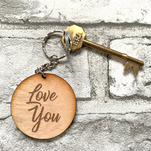 Load image into Gallery viewer, Love you Keyring
