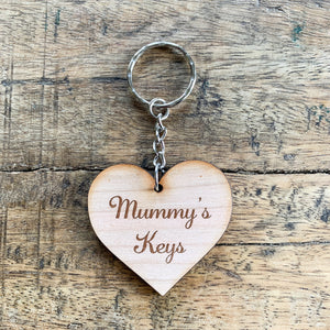 Mummy's Keys Keyring