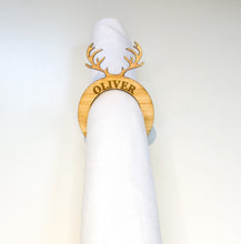 Load image into Gallery viewer, Personalised Christmas Napkin Rings
