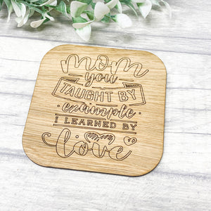 Wooden Coaster For Mum